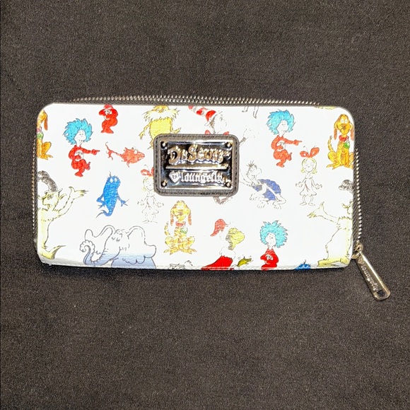Loungefly | Bags | Loungefly Dr Seuss Character Wallet Multicolor ...